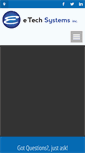 Mobile Screenshot of etechsys.com